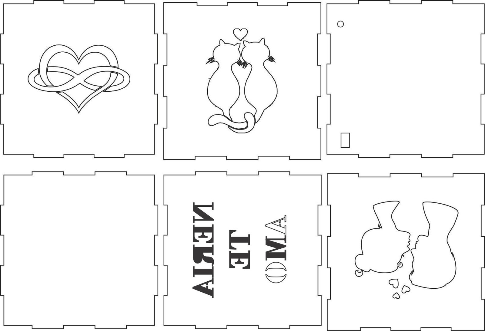 cubo de lámpara led