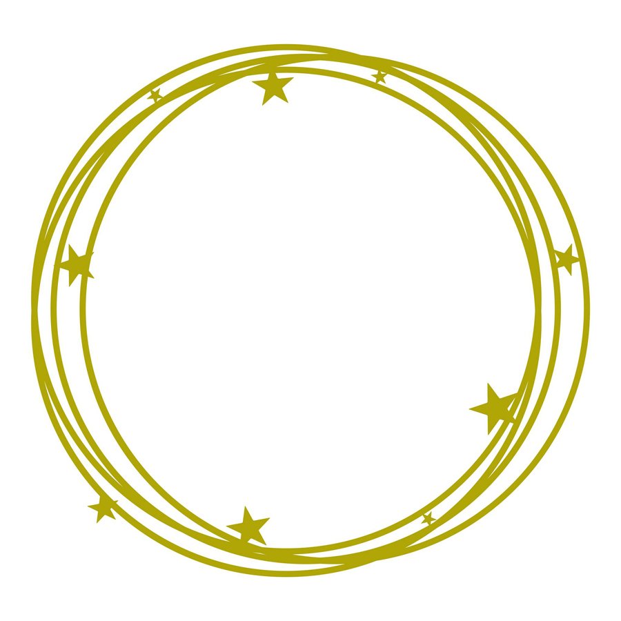 círculos con estrellas 2