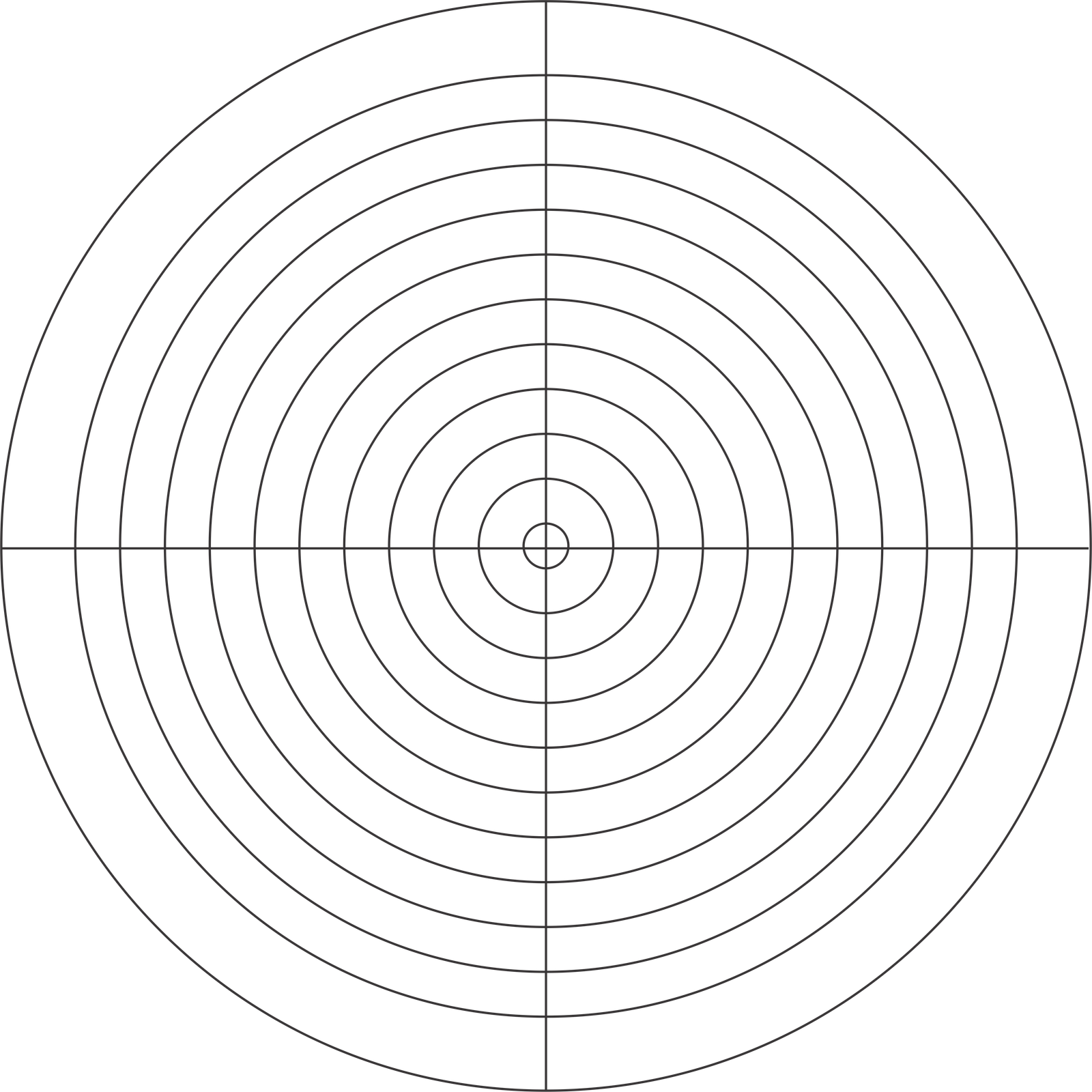 diana para calibración