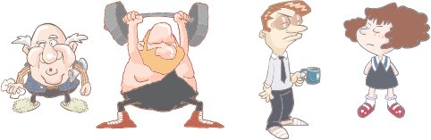 dibujos de personas 2