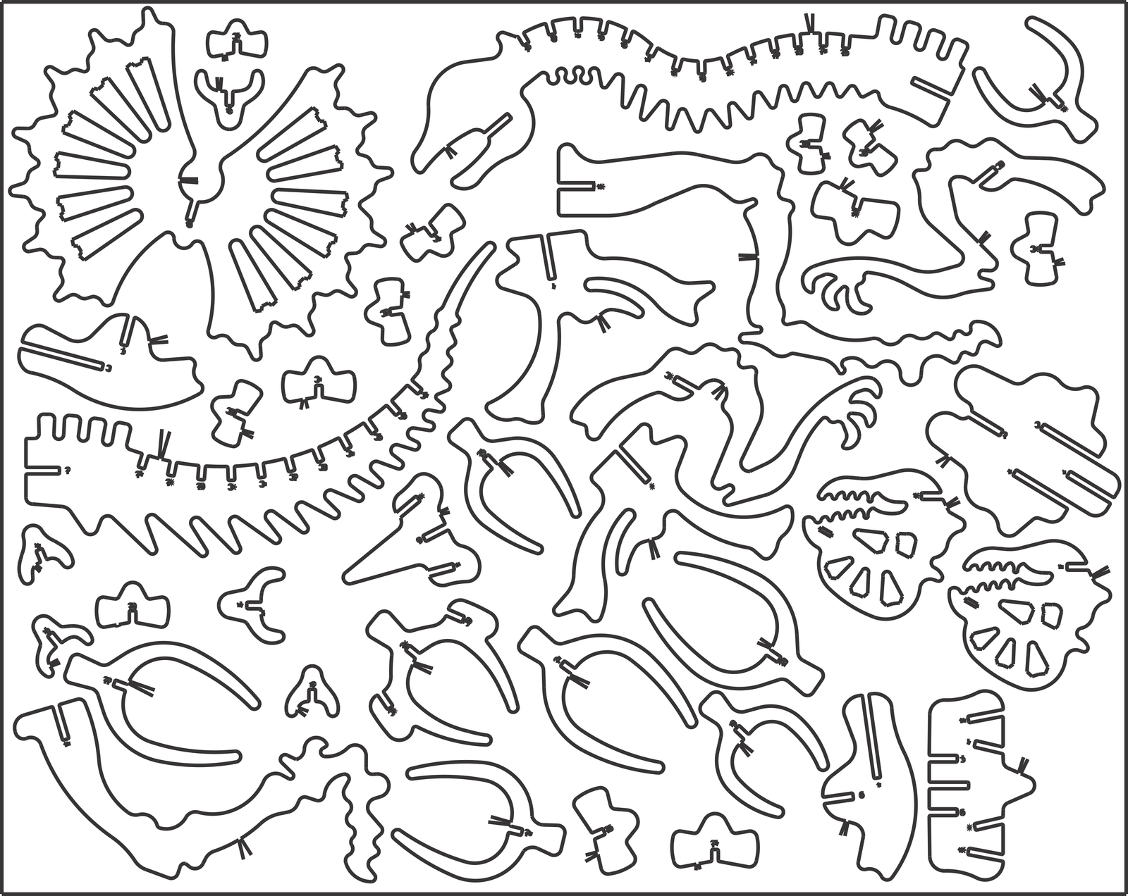 dinosaurio ceratopsier armable