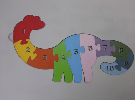 dinosaurio numérico