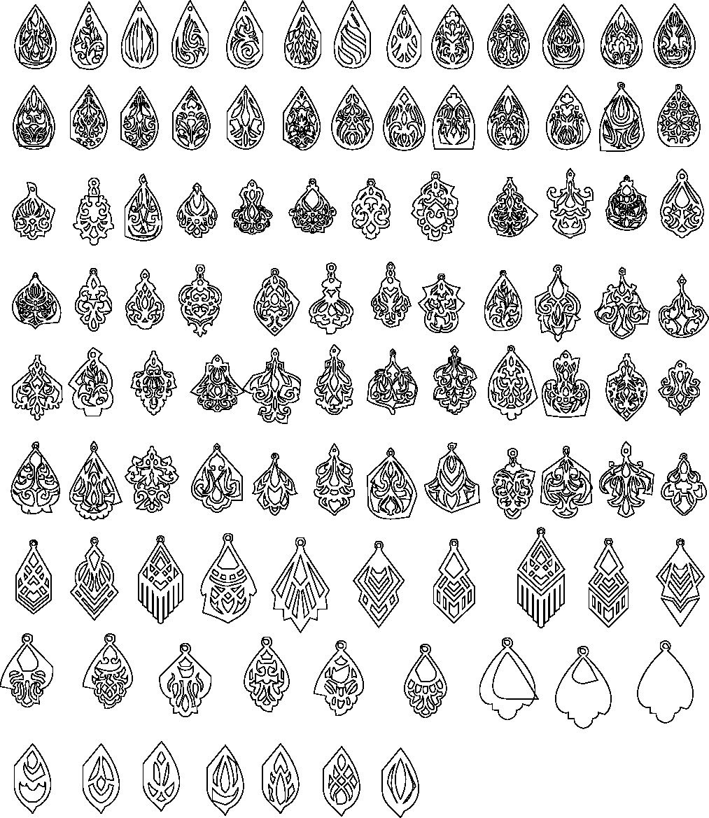 diseños de aretes