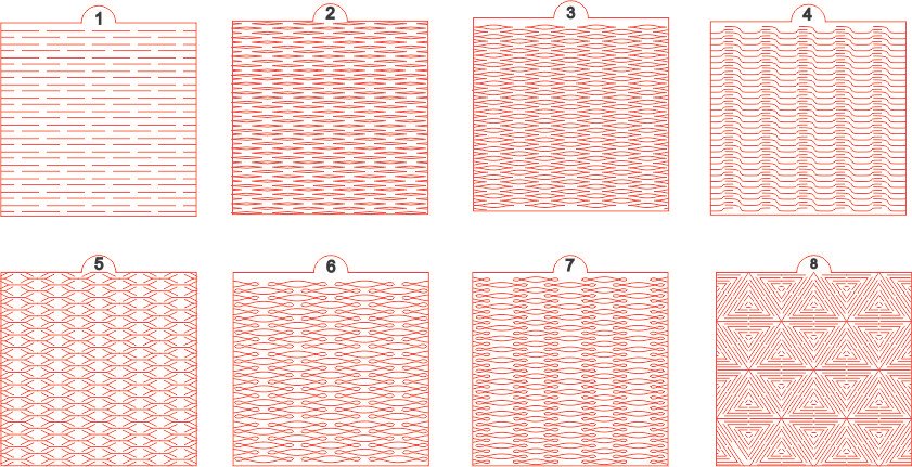 diseños de bisagras vivas