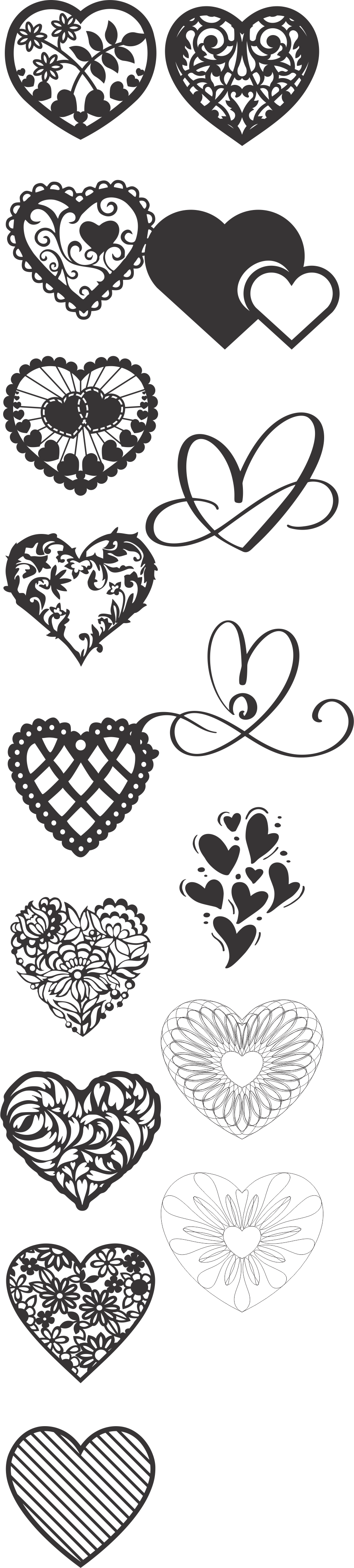 diseños de corazones 12