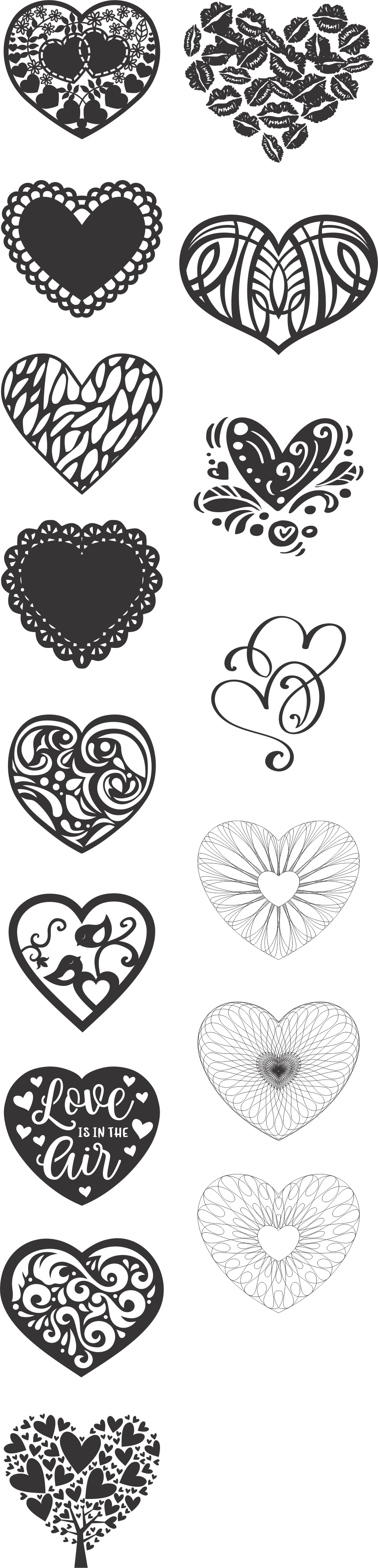 diseños de corazones 14