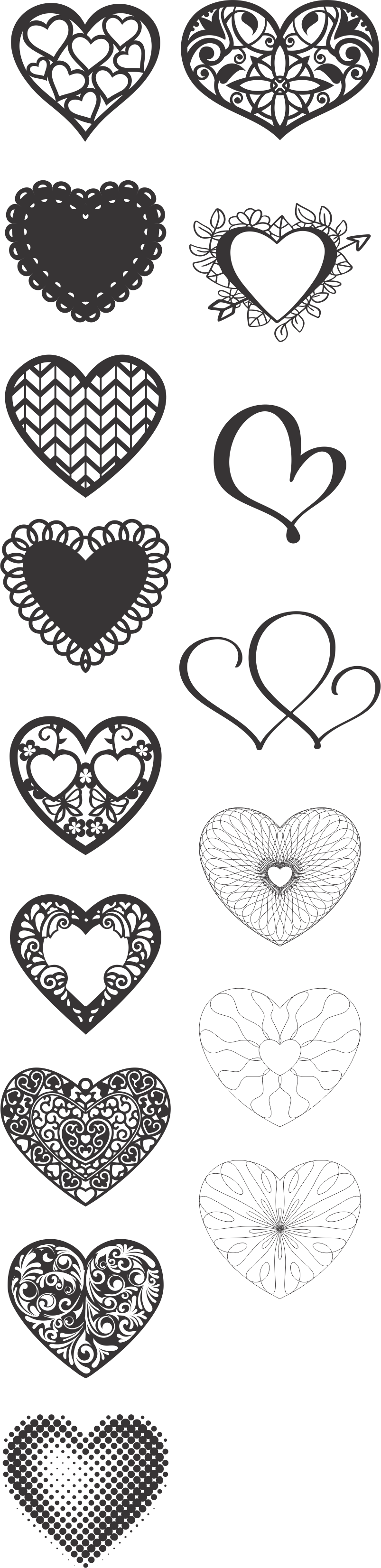 diseños de corazones 16