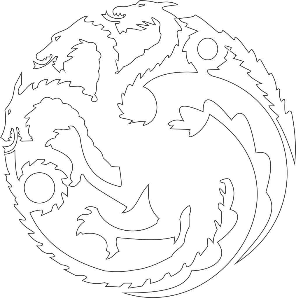 dragón de 3 cabezas