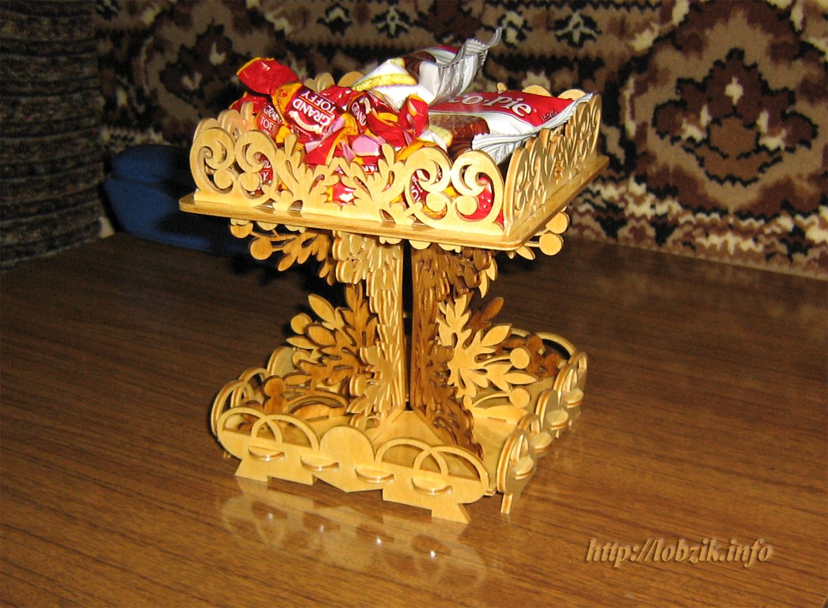 dulcero de 2 niveles