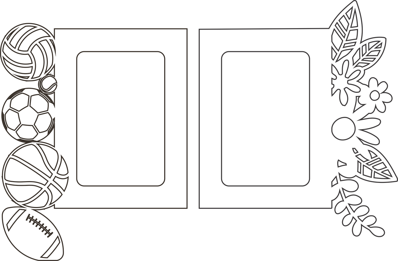 dúo de portarretratos