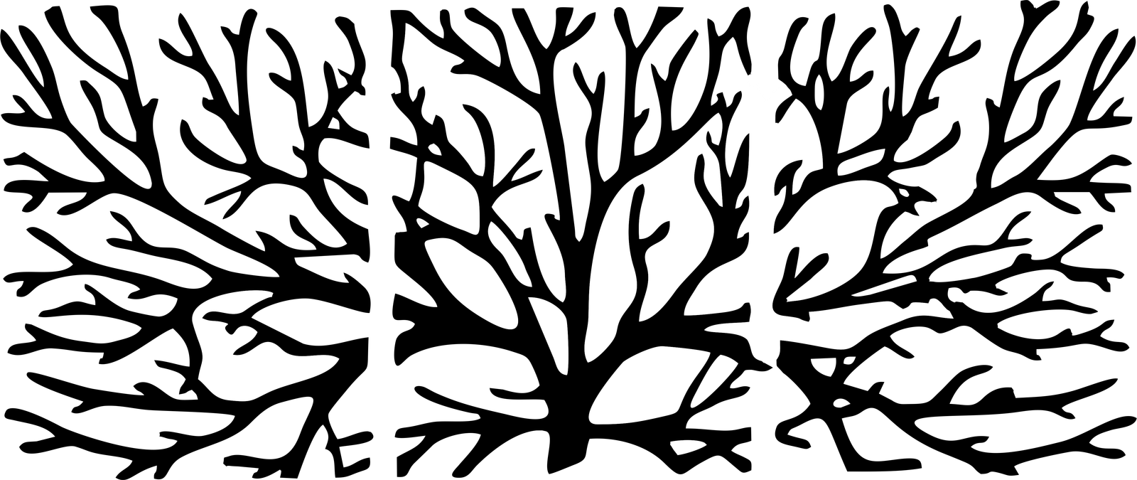 enramado en 3 cuadros