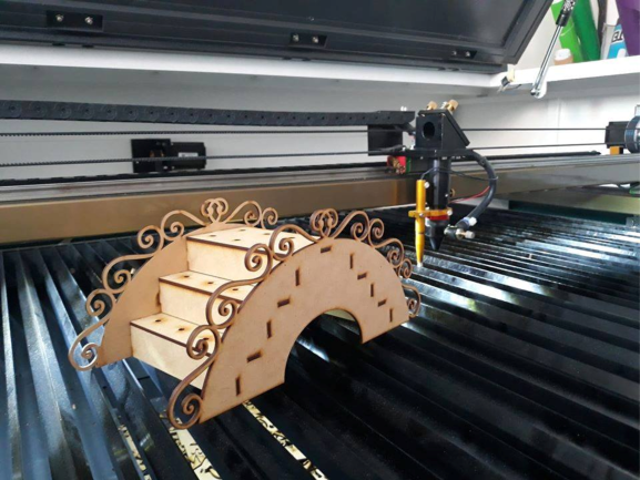 escalera para candy bar