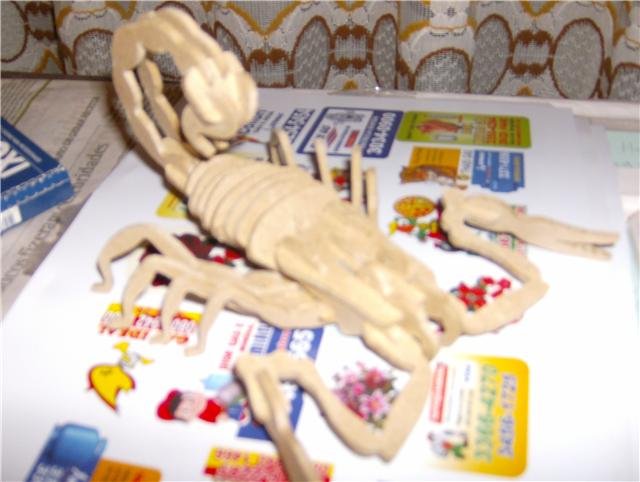 escorpión 3d