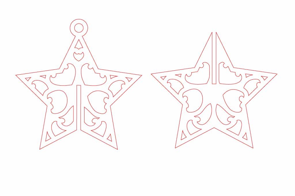 esfera 3d estrella 3