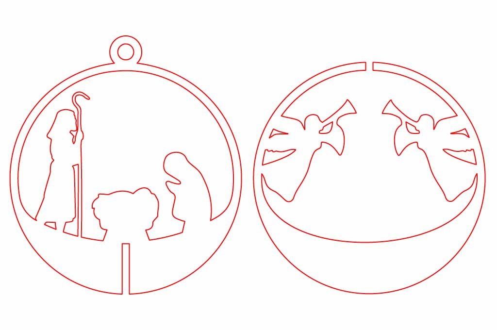 esfera 3d nacimiento