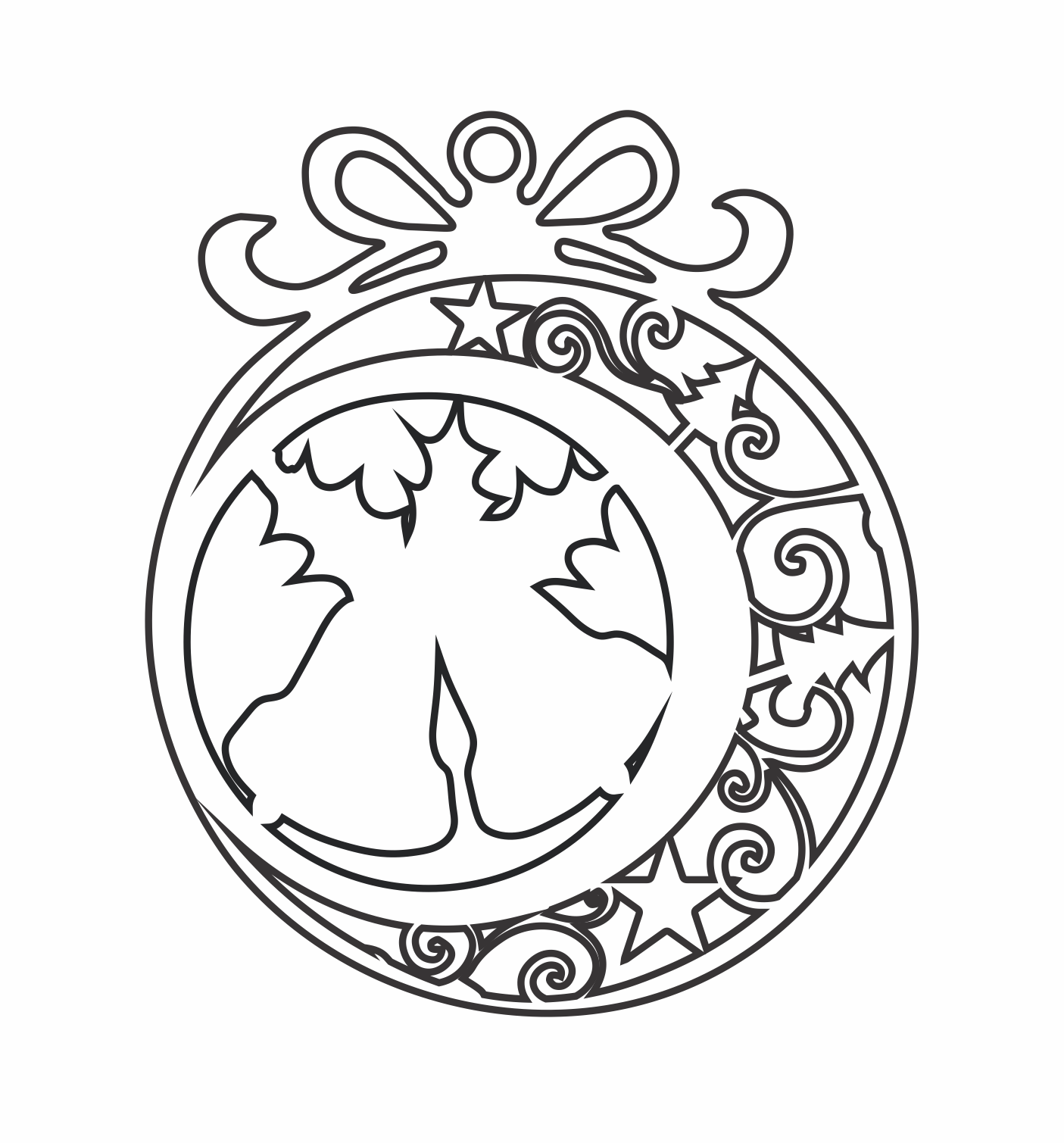 esfera campanas navideñas