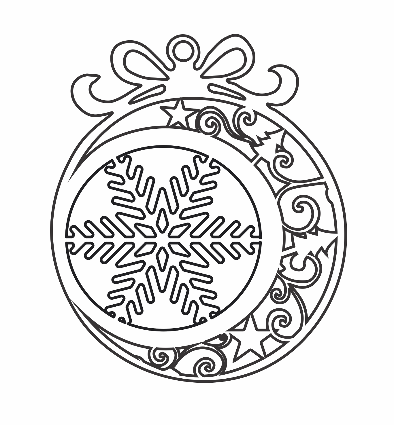 esfera copo de nieve 2