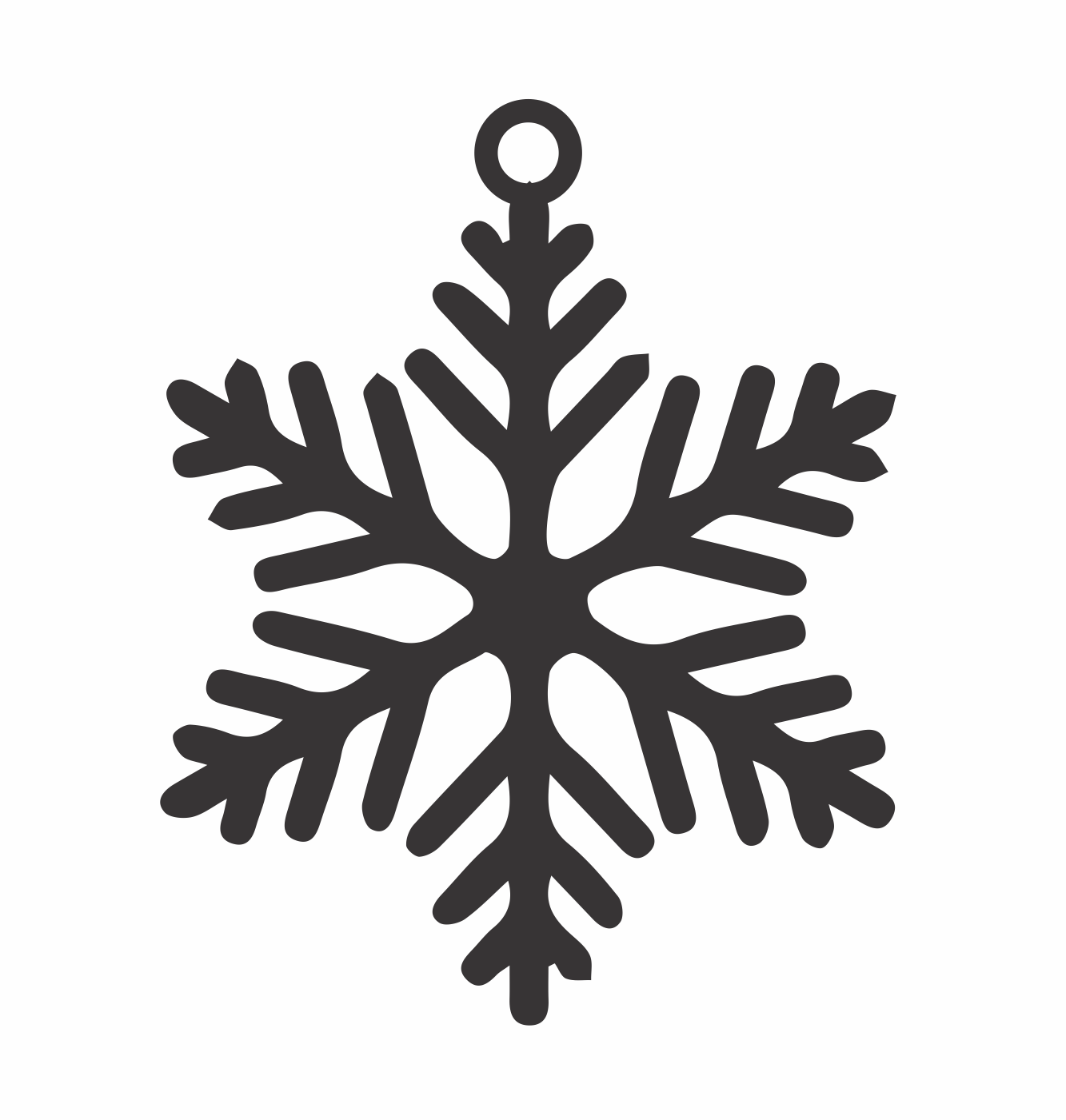 esfera copo navideño 4