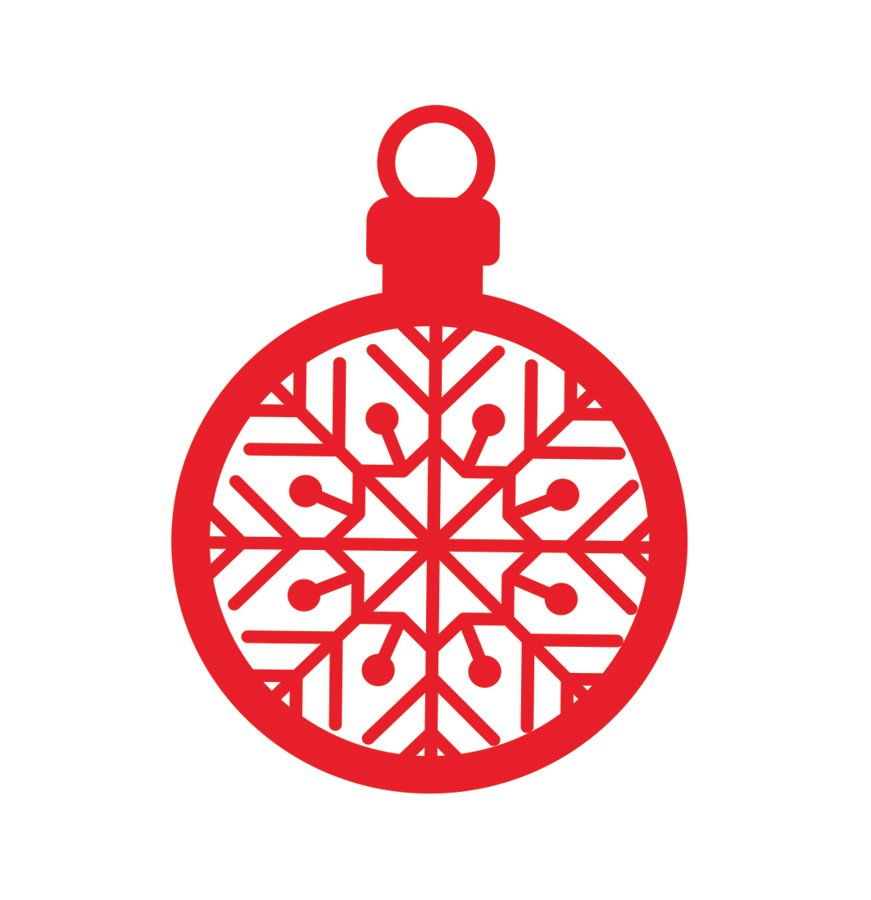 esfera de copo de nieve 8