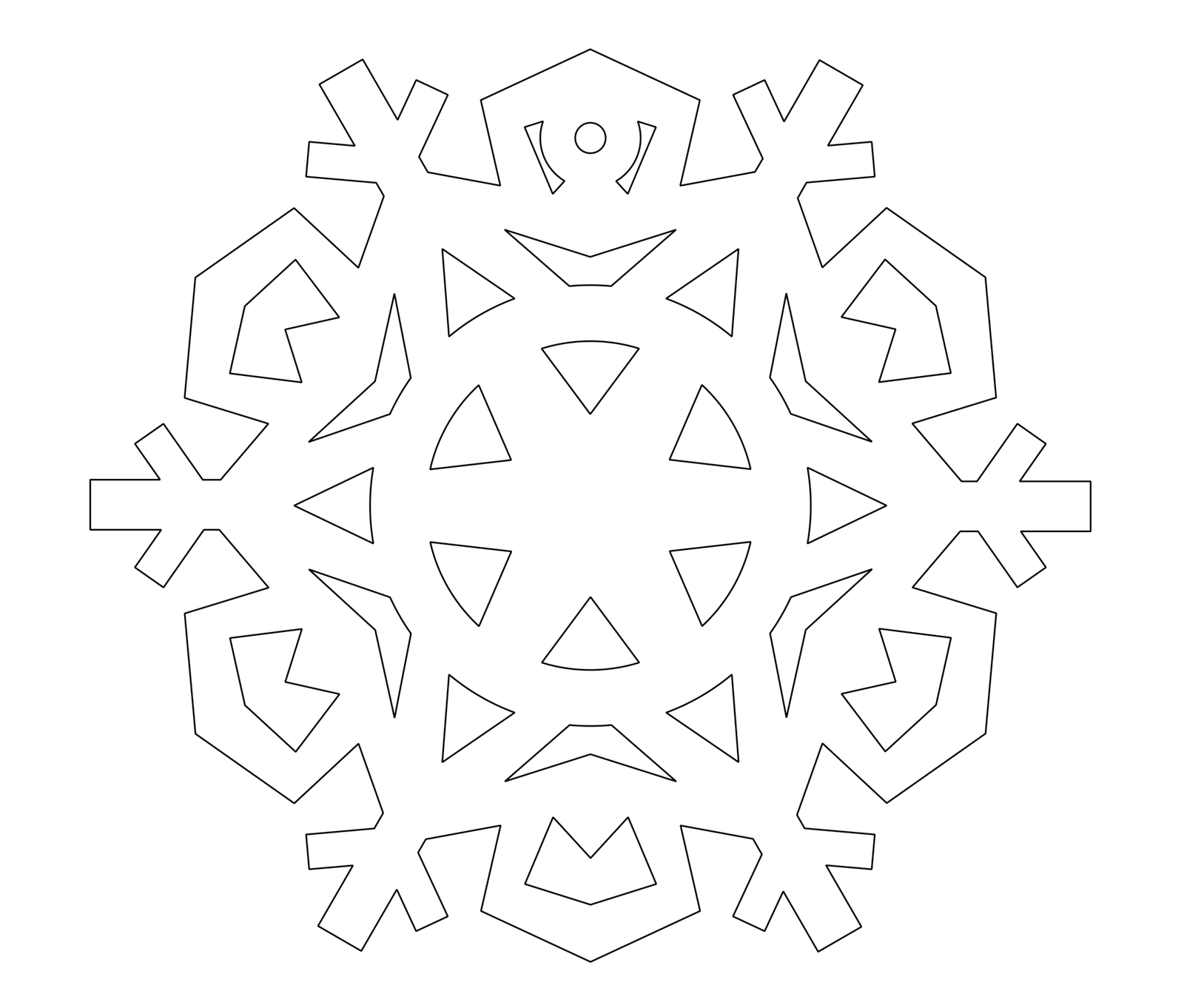 esfera de copo navideño 2