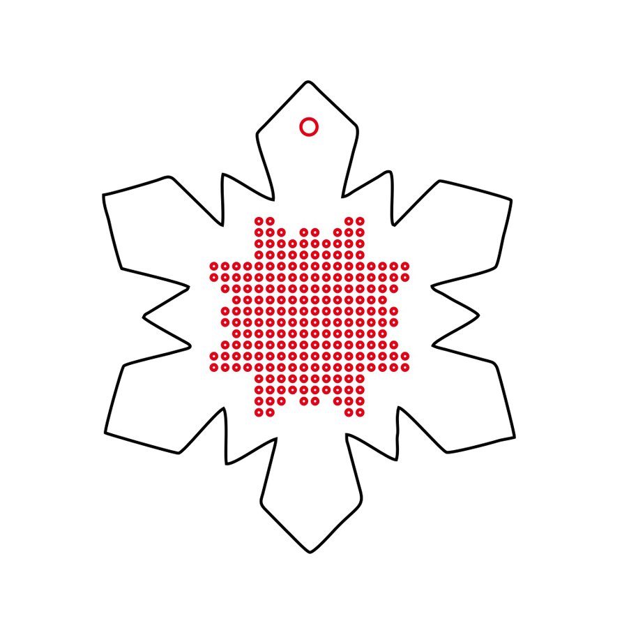 esfera de copo para bordar