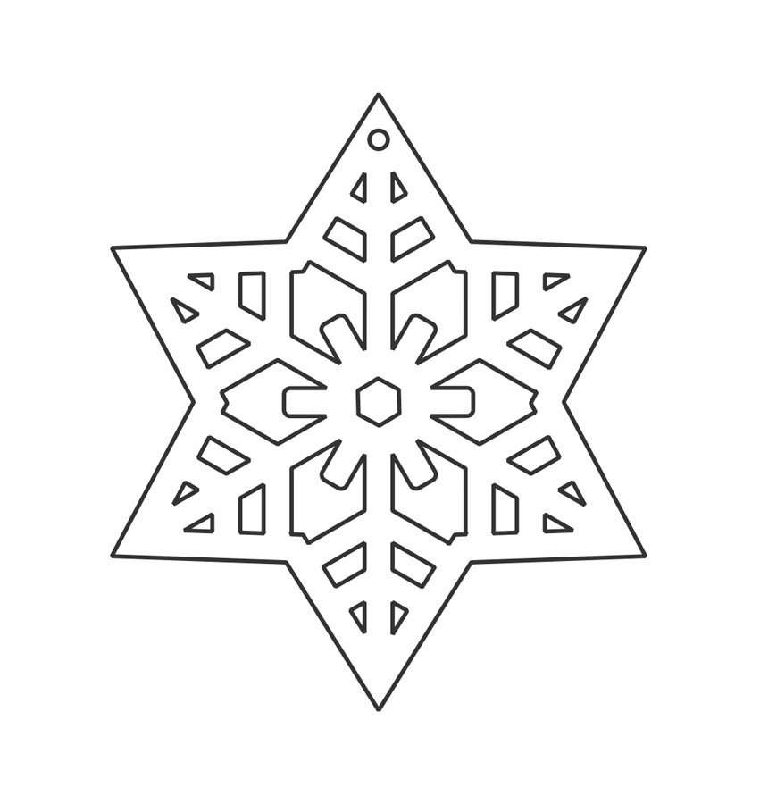 esfera estrella de copo