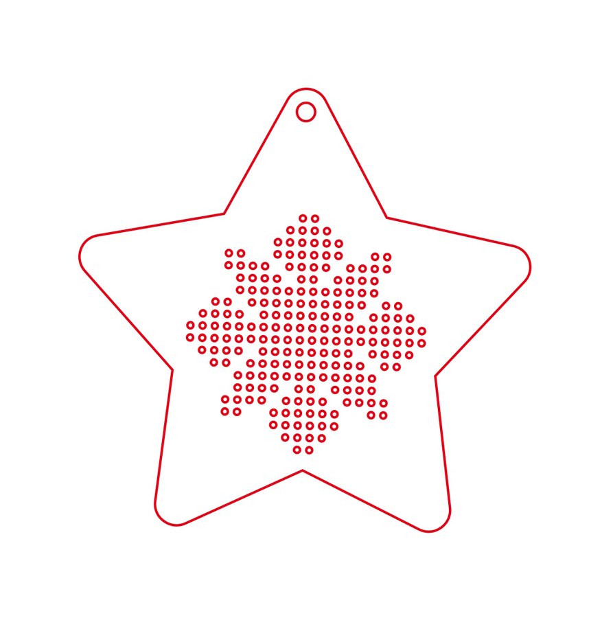 esfera estrella para bordar