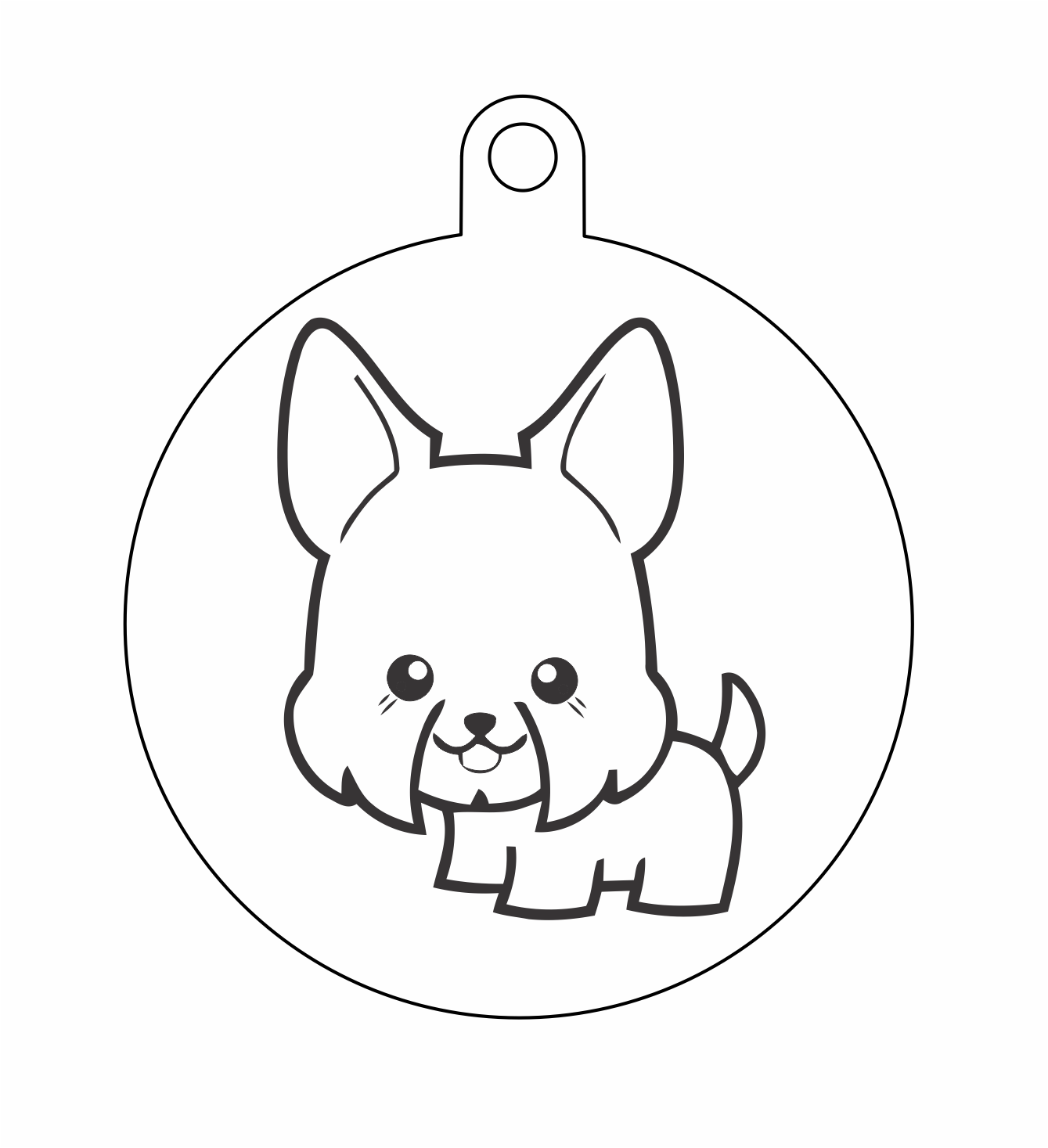 esfera maltés de lengua afuera