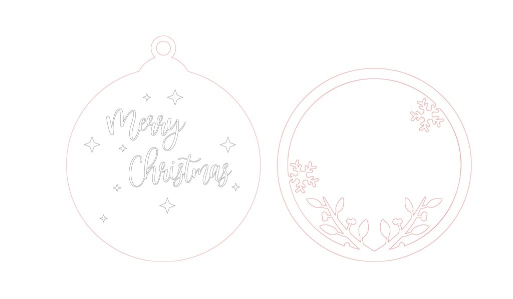 esfera navideña de 2 capas 1