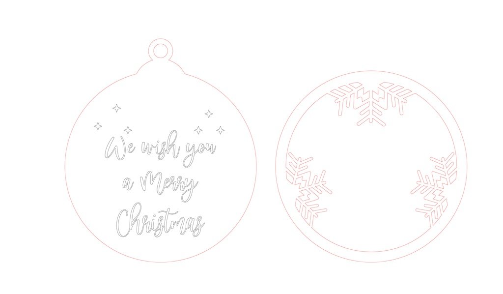 esfera navideña de 2 capas 2