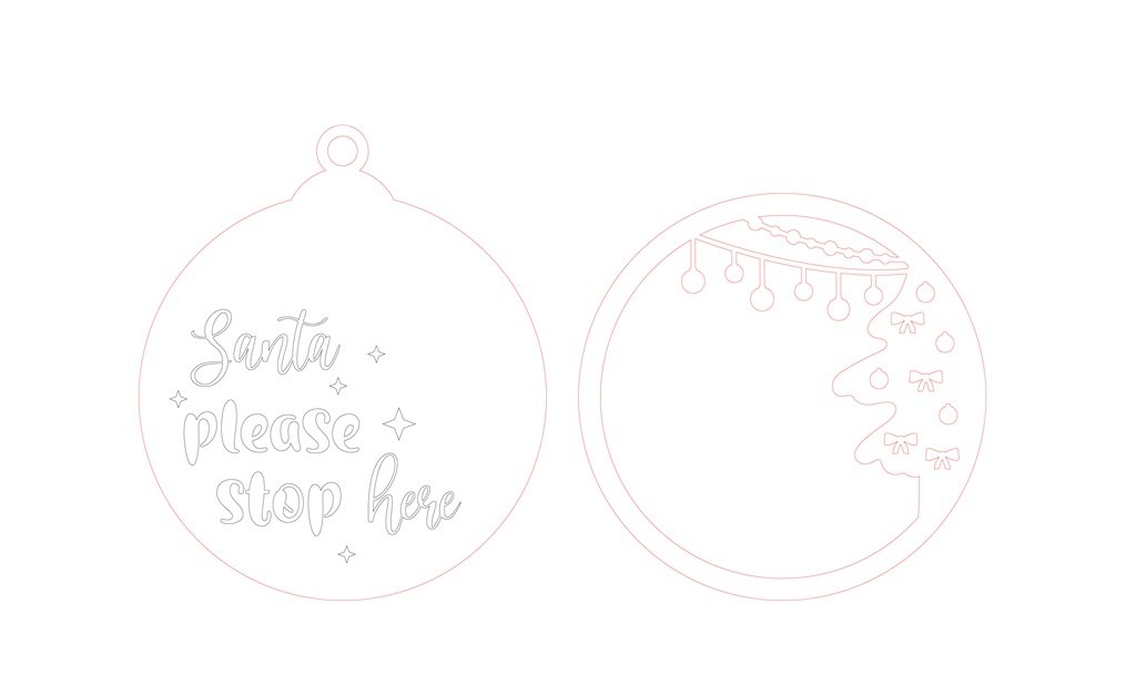 esfera navideña de 2 capas 3