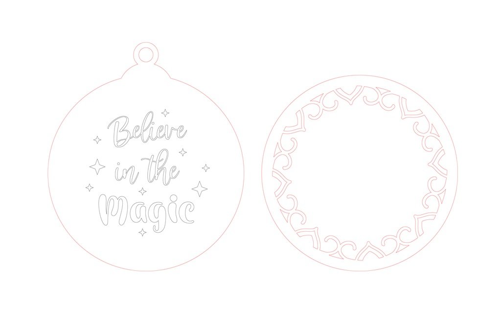 esfera navideña de 2 capas 4