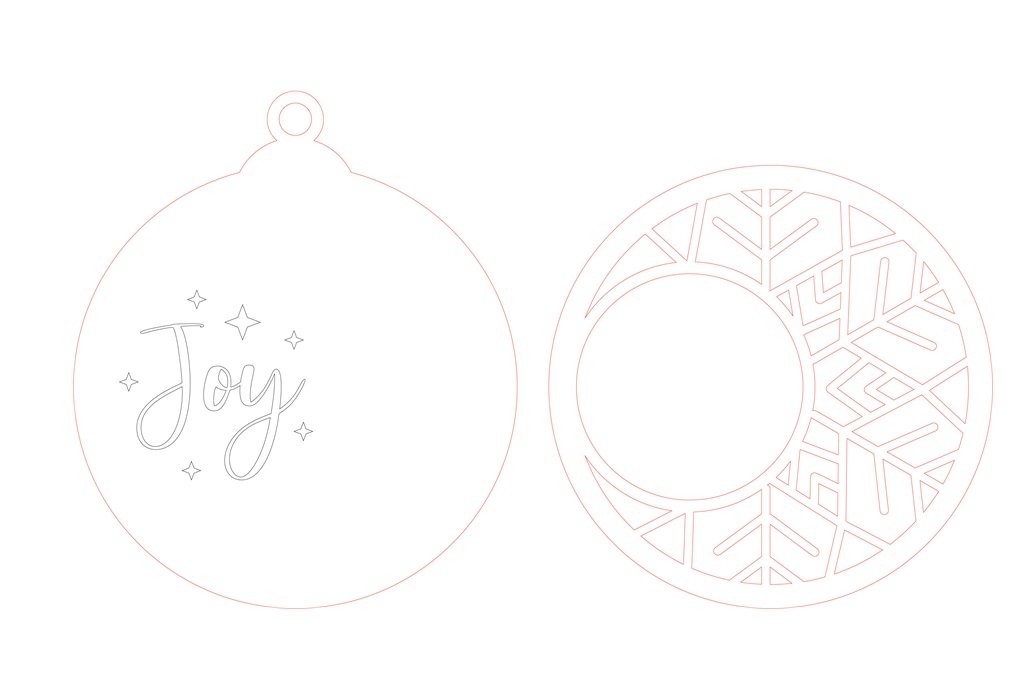 esfera navideña de 2 capas 5