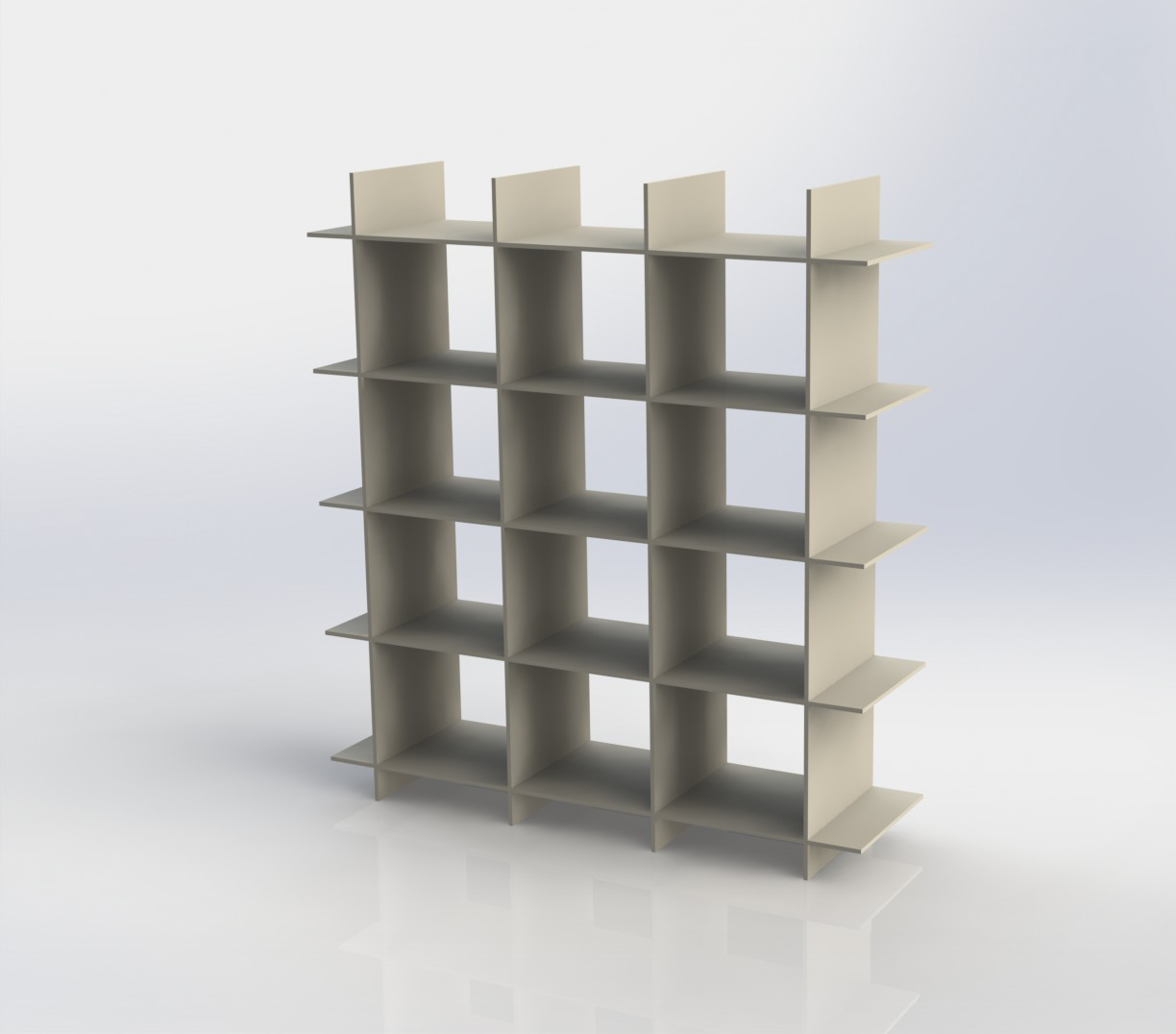 estante de 12 espacios