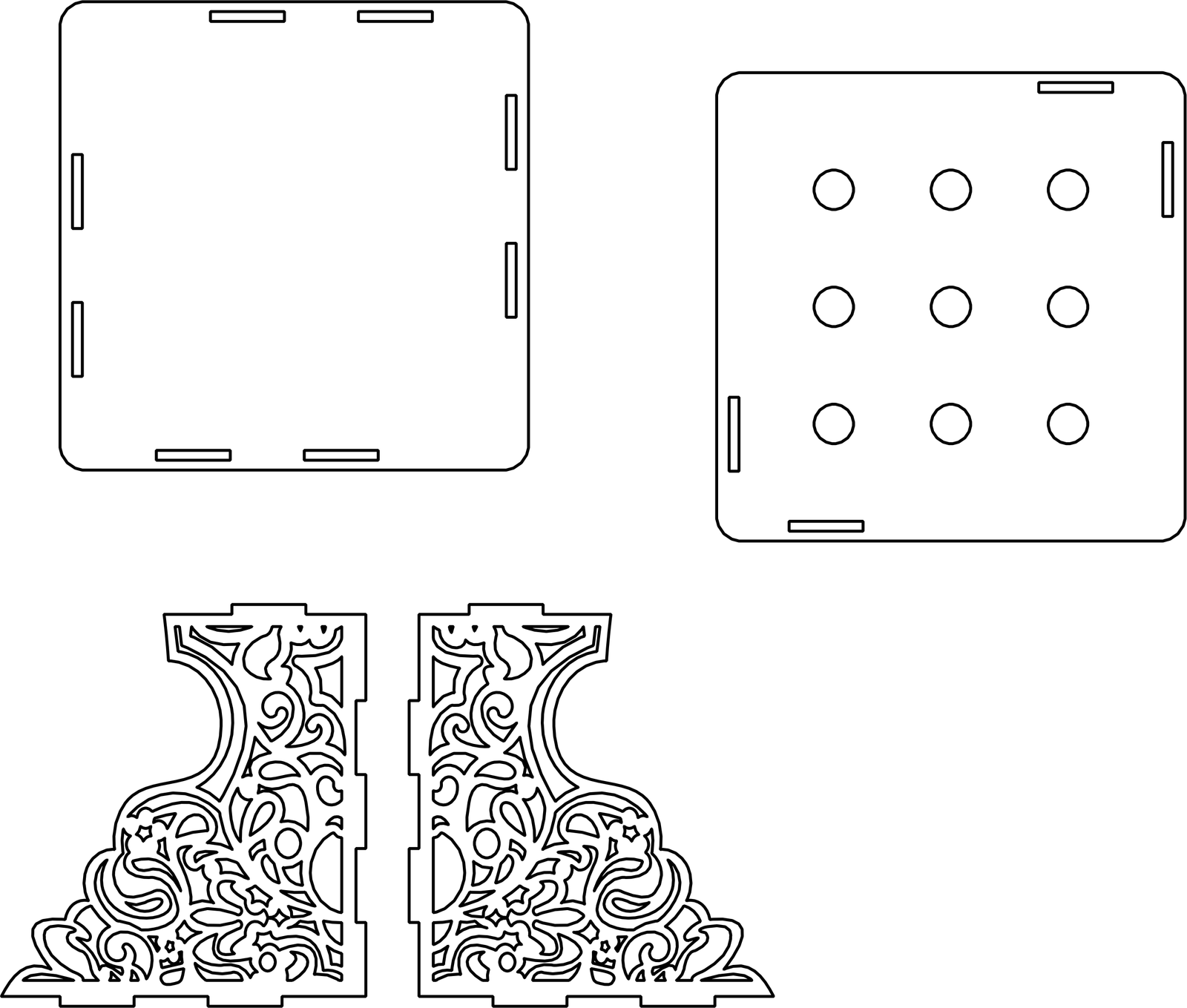estructura de dos niveles