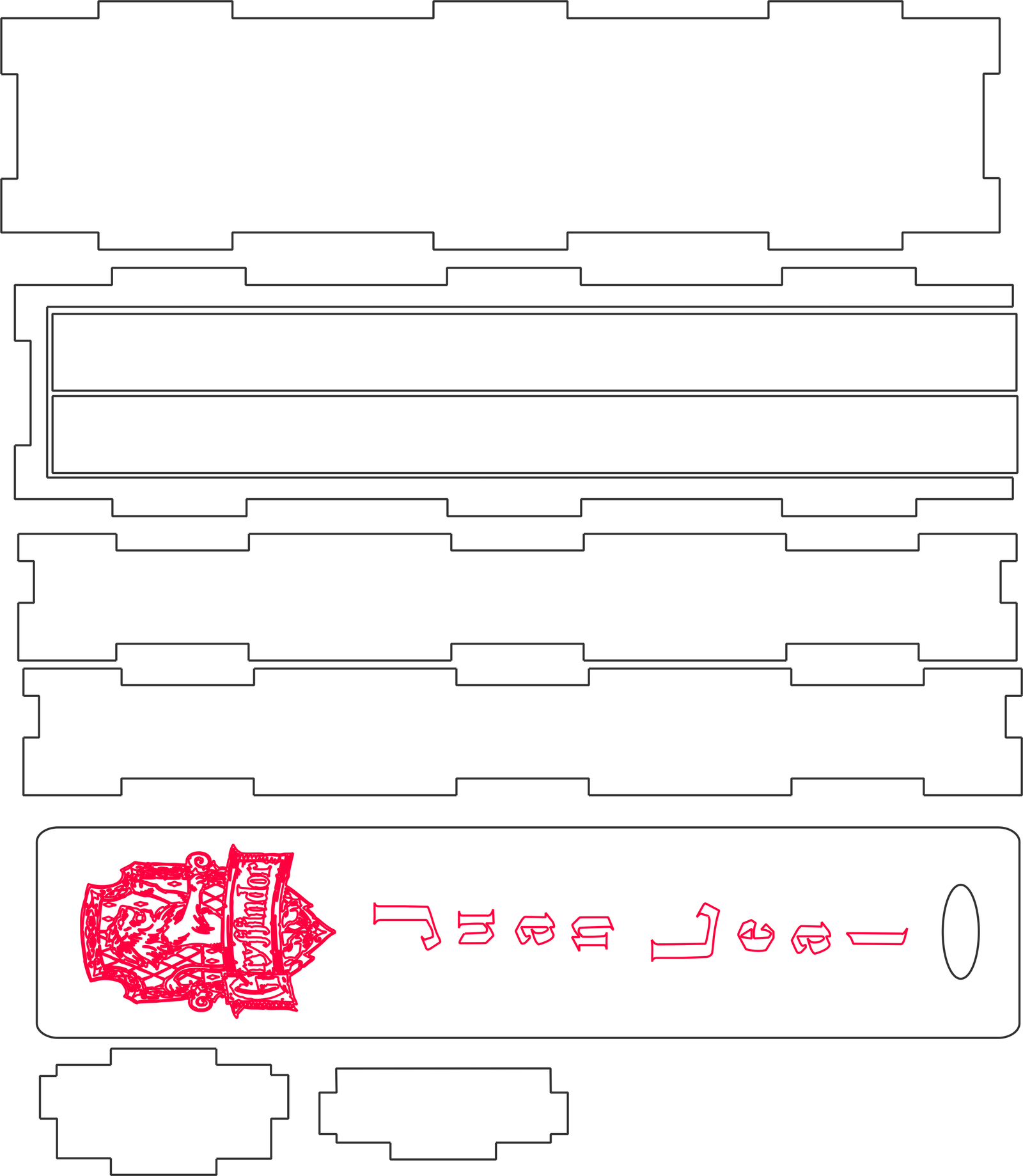 estuche para lápices