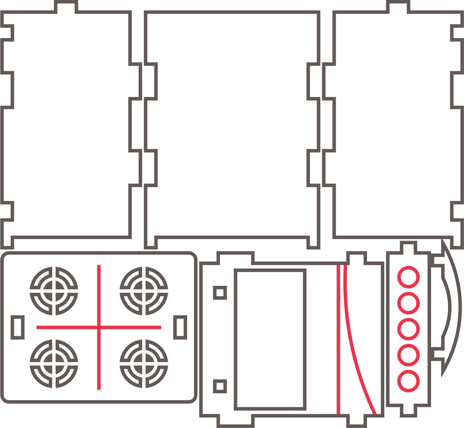 estufa de 4 quemadores