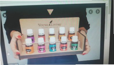 exhibidor de botellas pequeñas