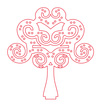 exhibidor árbol de la vida 2