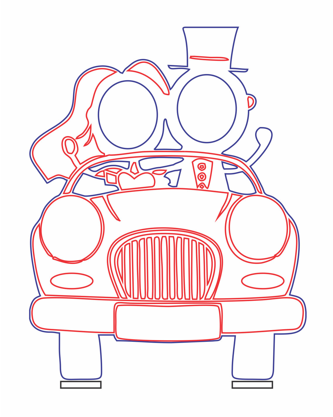 foto de recién casados