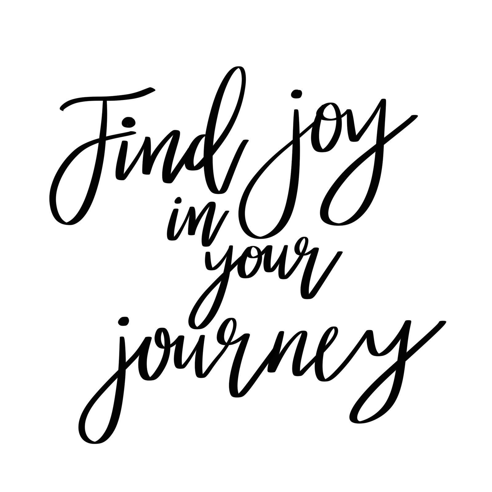 frase find joy in