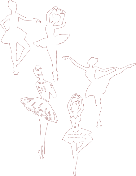 galería de bailarinas