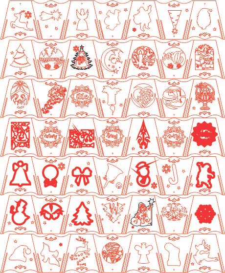 galería de faroles navideños