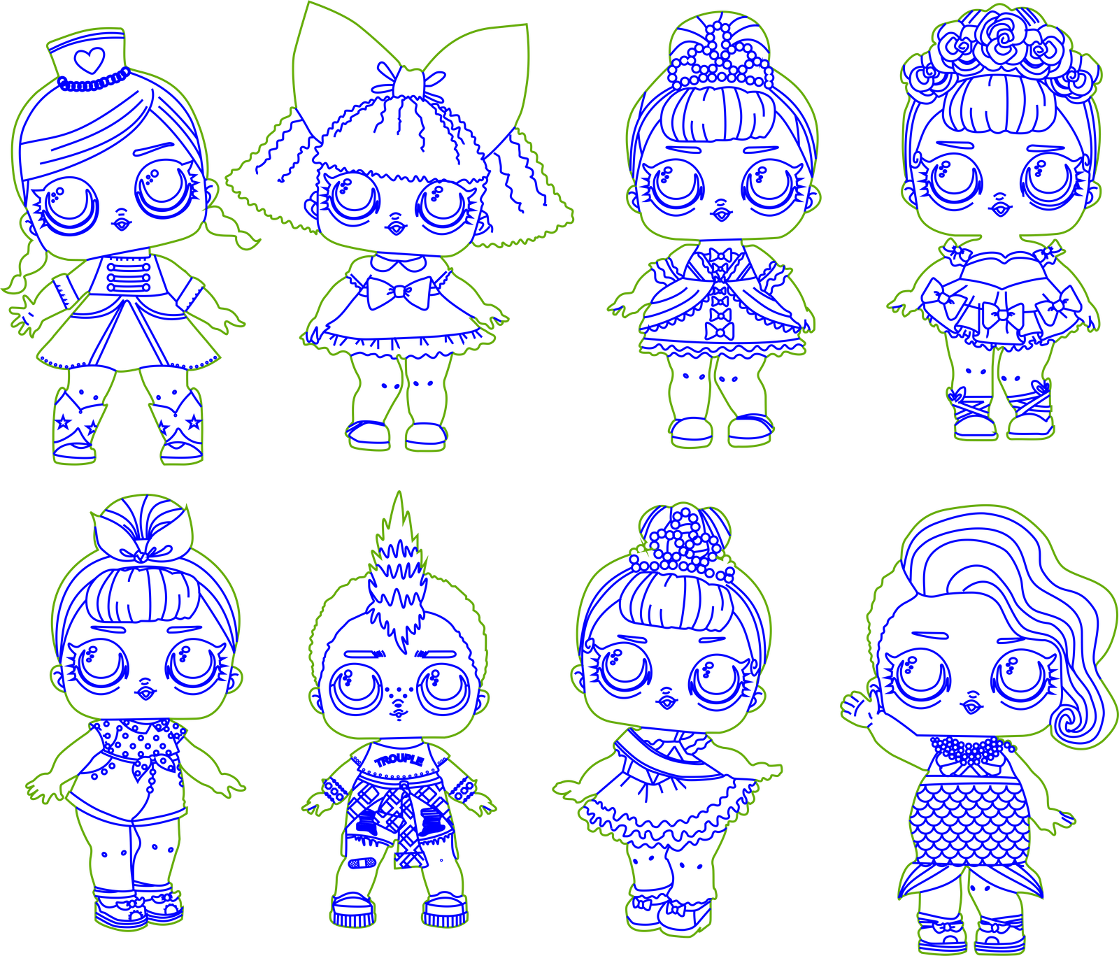 galería de muñecas