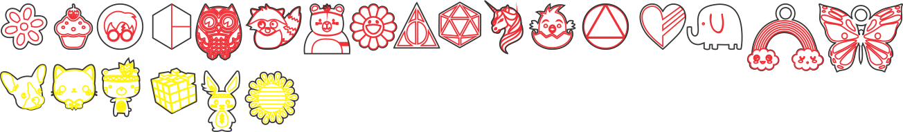 galería de pequeños dibujos