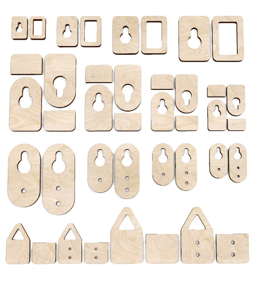 ganchos para marcos de fotos