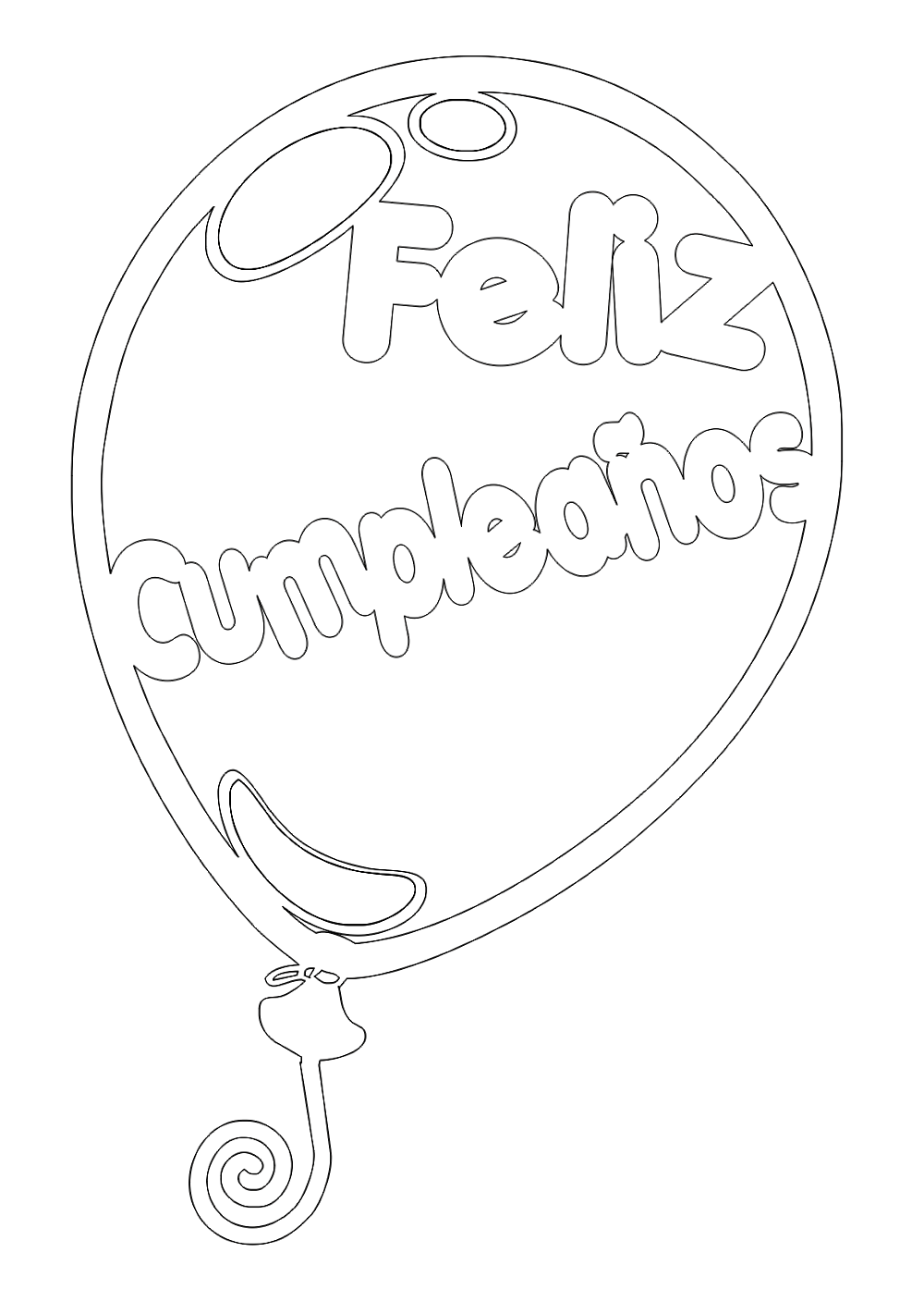 globo feliz cumpleños