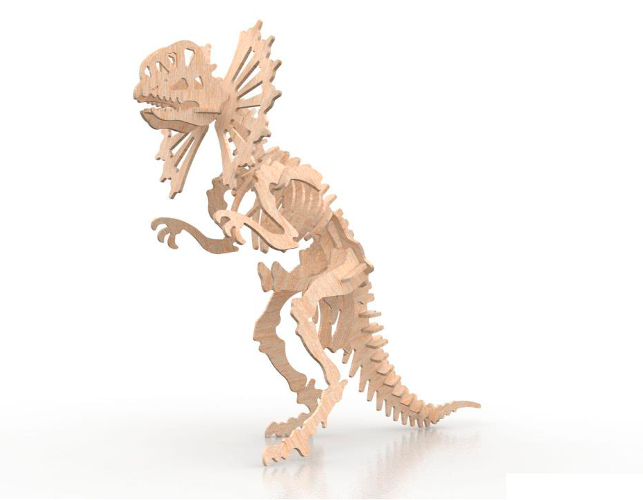 huesos de ceratopsier a 6mm