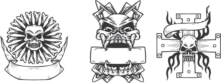 imágenes con cráneos 1