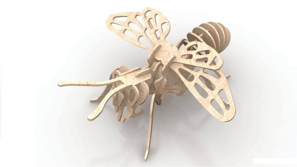 insecto tridimensional